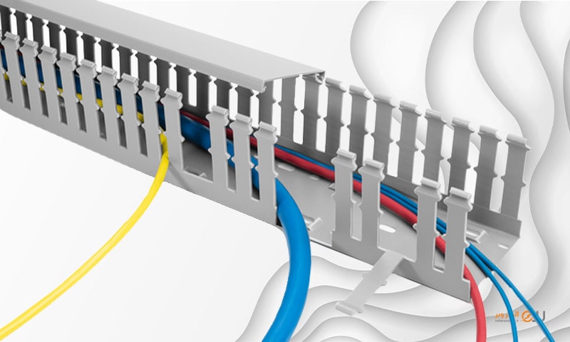 Slotted Wiring Duct انواع داکت شیاردار در صنعت برق